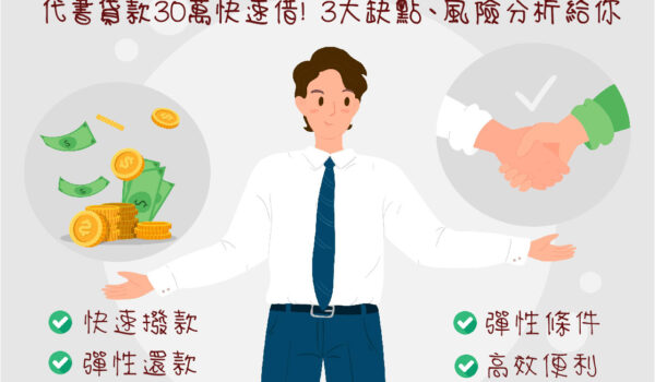代書貸款30萬快速借!